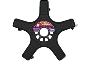 Bosmere 12" Plant Caddie - Heavy-Duty Rolling Plant Stand with Locking Wheels, 350 lb Capacity – Durable Plant Caddy for Indoor/Outdoor Use, Black