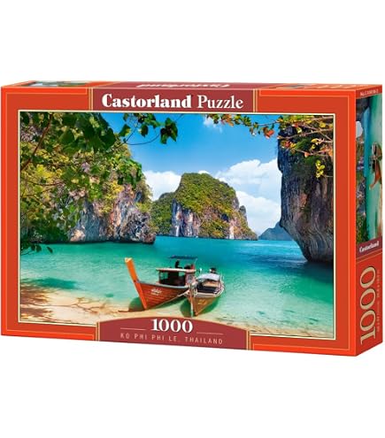 Cheatwell Games World's Smallest Puzzles – Puzzle 1000 Pezzi Phuket, Thailandia, Panorama Spiaggia, Dimensioni Miniature - 3