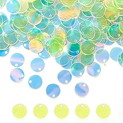 2800 Pcs Flat Round Loose Sequins,10 mm Large