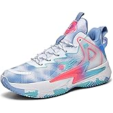 Moodeng Womens Basketball Shoes Breathable Non Slip Sports Shoes Fashion Running Sneakers Supportive Athletic Gym Shoes