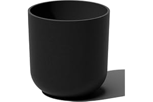 Veradek Mason Series Lima Planter - Round Planter for Indoor or Outdoor Porch/Garden | Made from Plastic-Stone Composite with