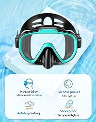Vengreedo Snorkel Set with Fins for