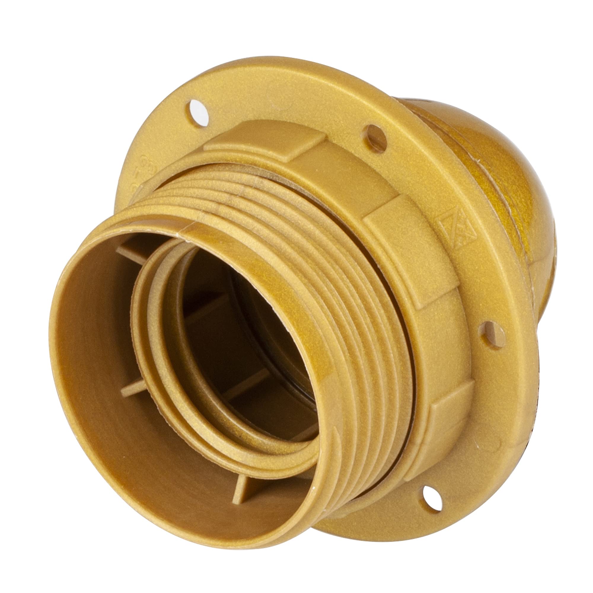 Poly Pool PP0479X lamp Holder E27 with Bezel, Gold