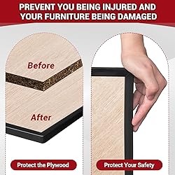 Rubber Edge Trim, 3/4" Self Adhesive Flexible U