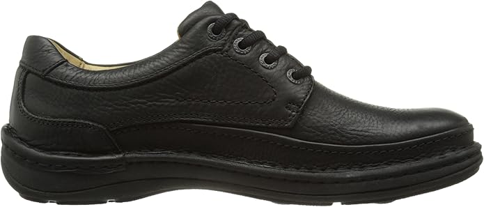 clarks nature three black leather
