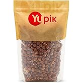 Yupik Raw Hazelnuts, 2.2 lb (35.2 oz), Gluten-Free, Kosher, Filberts, Whole Nuts With Skin, Unsalted, Unroasted, Oil-Free, Source of Fiber &amp; Iron, Healthy Snacks, Ideal for Baking &amp; Cooking