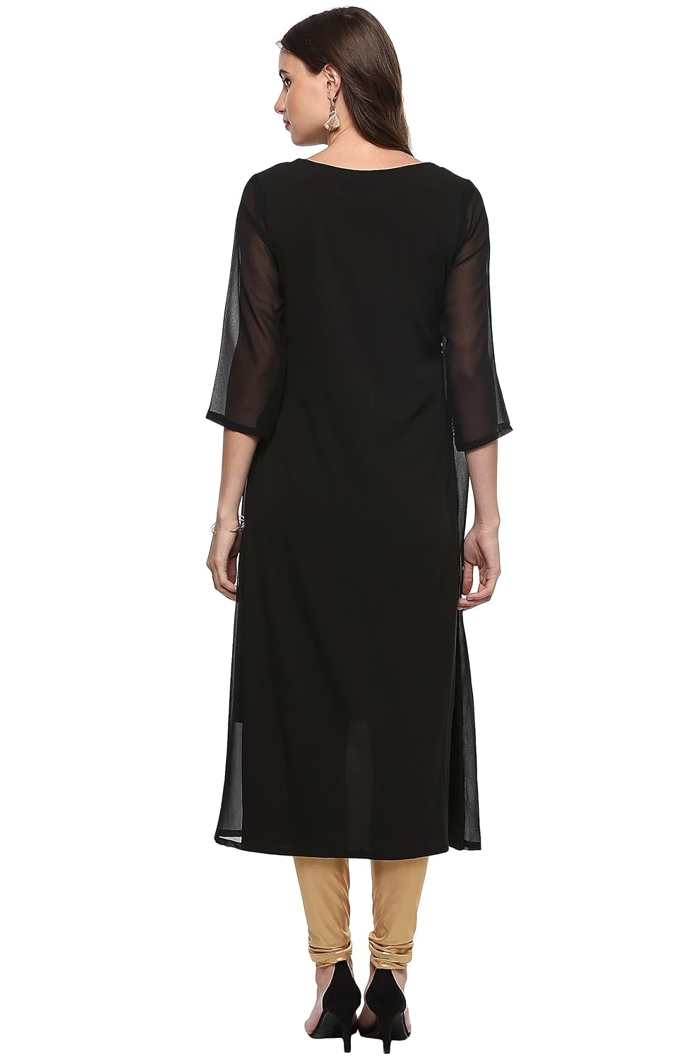 janasya women's polyester kurta