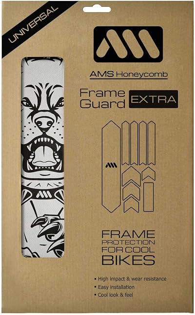All Mountain Style AMS High Impact Frame Guard Black Pitbull