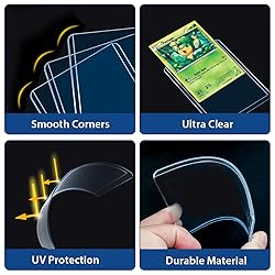 2000 Card Sleeves Top Loaders for Cards, Premium