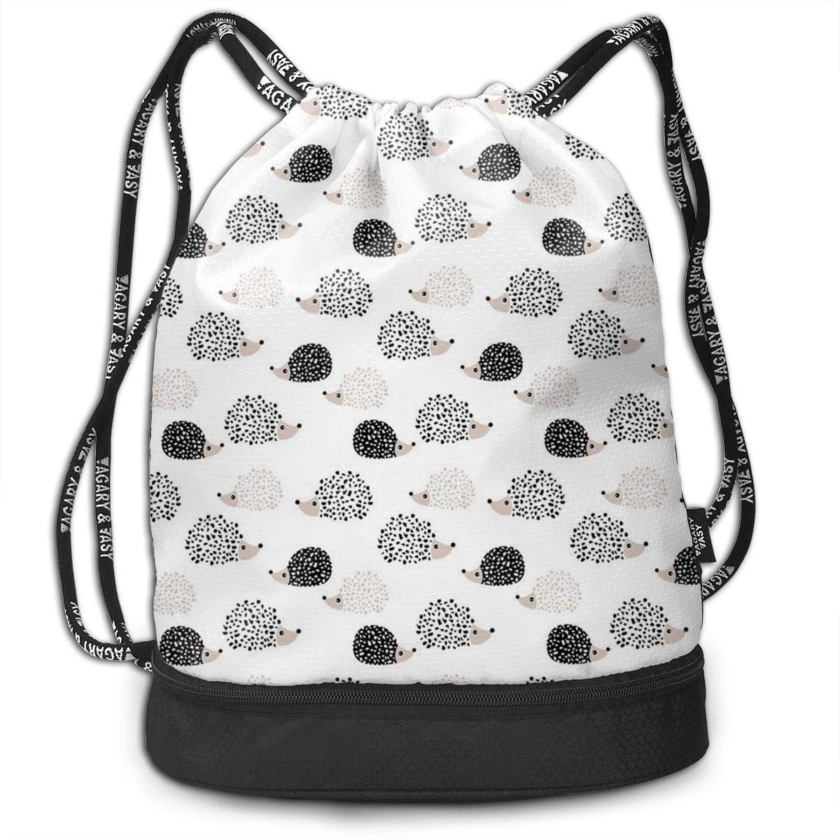 wwoman Mochila de Haz Liviana a Prueba de Robo con Saco con cordón ...