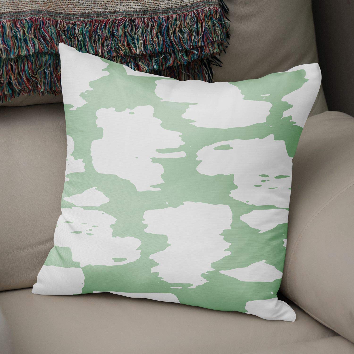 Bonamaison Decorative Cushion Cover Random Pattern, Throw Pillow Covers, Home Decorative Pillowcases for Livingroom, Sofa, Bedroom, Size:43X43 Cm - Designed and Manufactured in Turkey