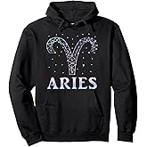 Aries Zodiac Sign Men Women Kids Aries March April Birthday Pullover Hoodie
