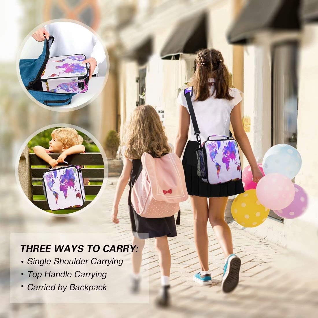 Sac Repas Carte Enfant Sac Isotherme Repas Glaciere Thermique Sac De Repas Chaud Sac Panier Repas Mignon 5l Pour Fille Garcon Femme Bebe Sacs Repas Conservation Des Aliments Petitonoordwijk Nl