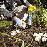 Jardineer Bulb Planter Tool Set 3PCS with Long Handle & Gloves view 4
