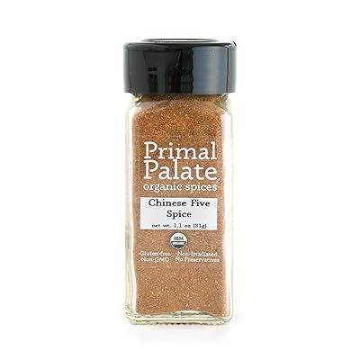 Primal Palate Organic Spices Chinese Five Spice, Certified Organic, 1.1 oz Bottle