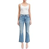 DAZE Women's Soho High Rise Ankle Flare Denim Jeans (All Mine Vintage, 31)