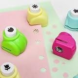 EXERZ Paper Punch Set 14 pcs Storage Box Craft Scrapbook Cards DIY view 5