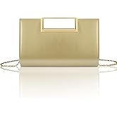 Gets Clutch Purses for Women PU Leather Evening Handbag for Formal Wedding Party Clutches Small Crossbody Bag with Chain