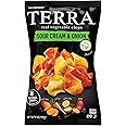 Terra Vegetable Chips, Sour Cream & Onion, 5 oz (Pack of 6)