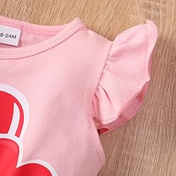 Toddler Girl Heart Tulle Tutu Girl Summer Pink Love
