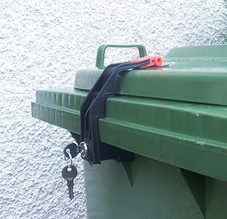 Mülltonnenverriegelung, 60 - 360 Liter, verschiedenschließend (Siehe Foto)