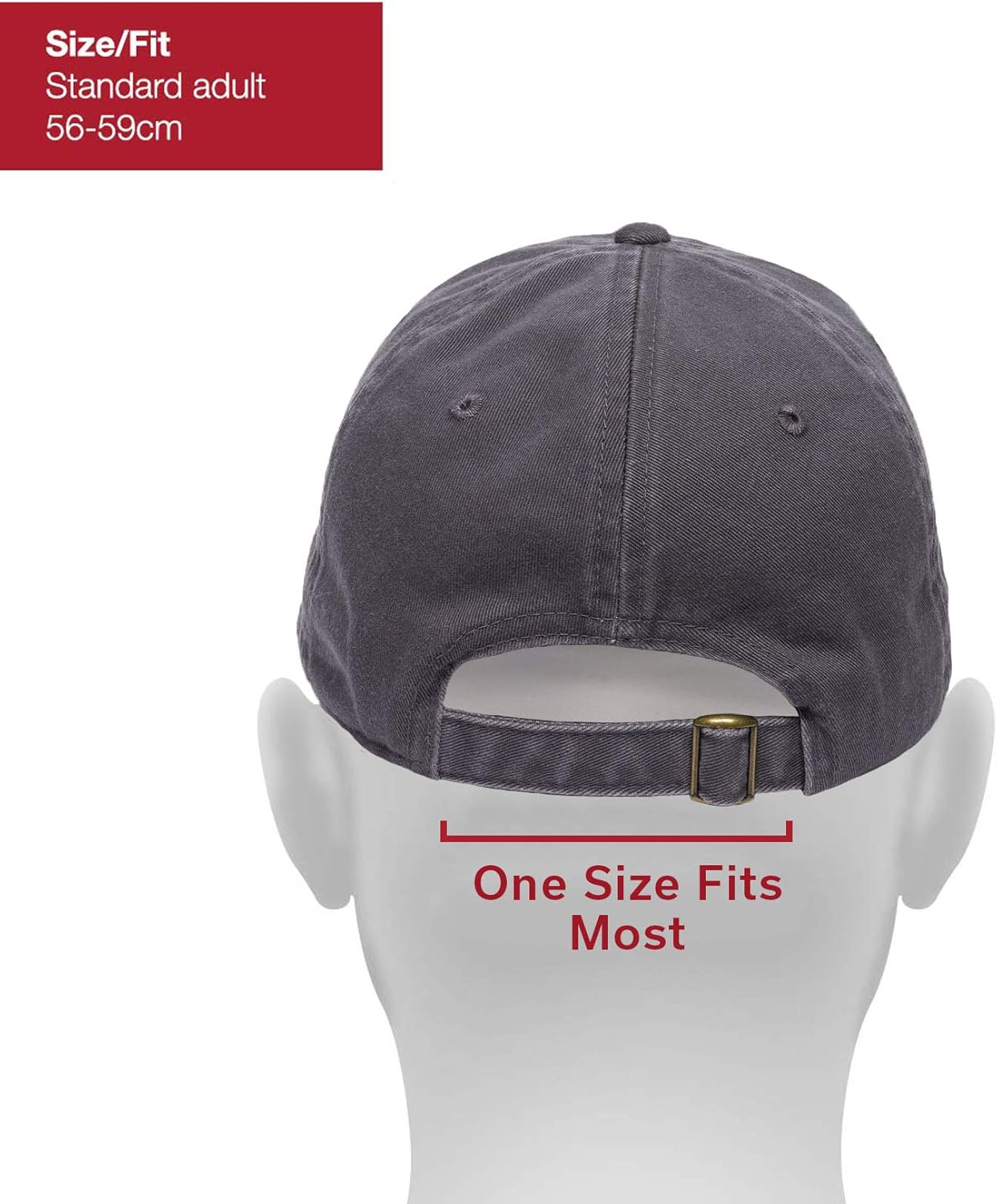 Outdoor Cap Mountain Embroidered Dad Hat â€“ Adjustable Soft Cotton Polo Style Unstructured Baseball Cap for Men & Women, Charcoal: Clothing