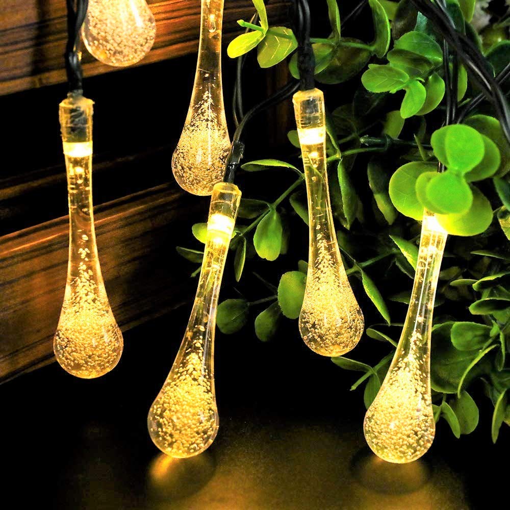 51 Unique Gift Ideas- Best Diwali Gifts- Exclusive Collection 11 Diwali Light Decoration Gift: Waterdrop Decorative String Lights