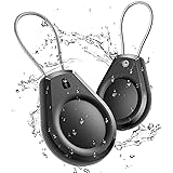 Waterproof AirTag Keychain Holder - (2 Pack) Air