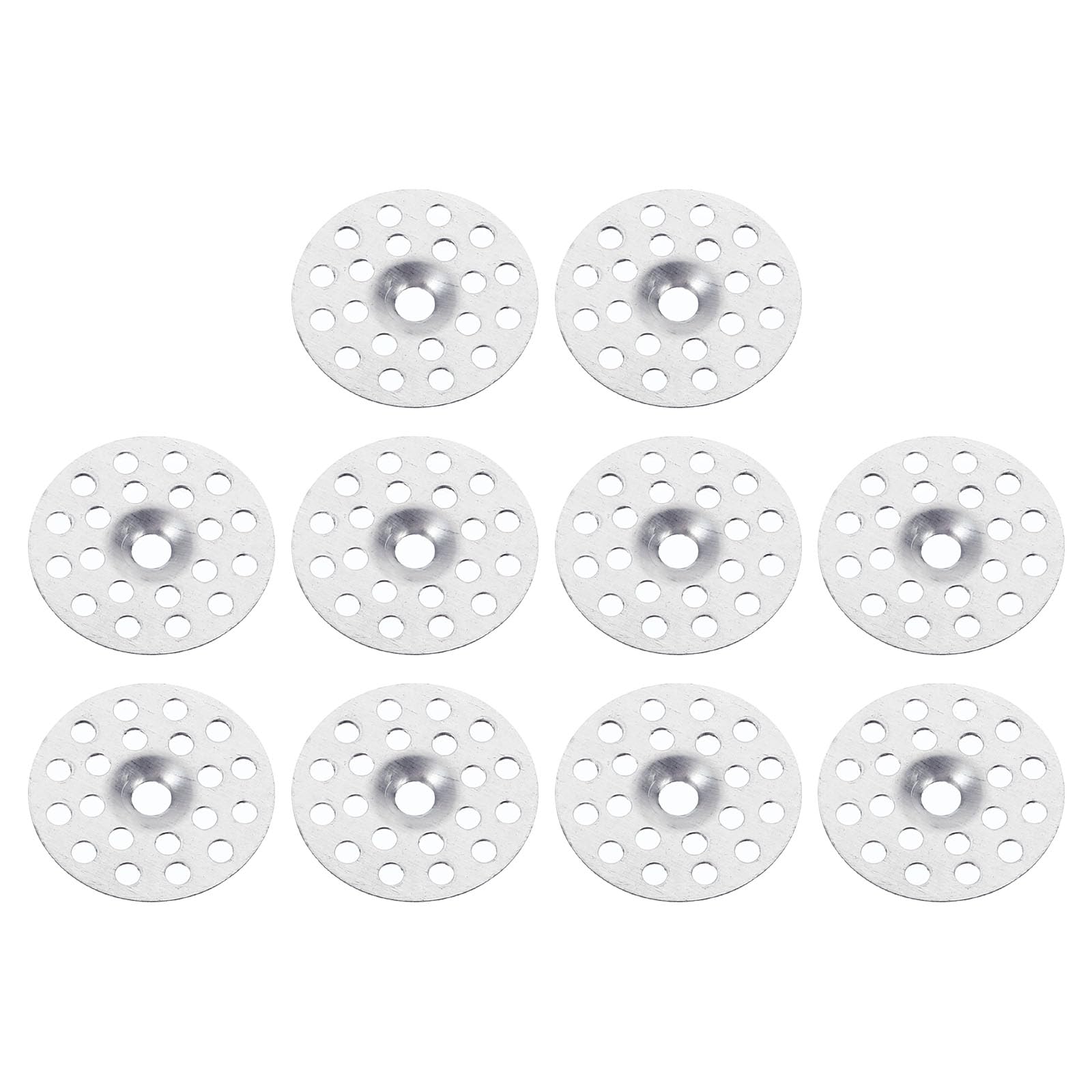 PATIKIL 1 Inch Plaster Washers, 600 Pack Drywall Repairing Flat Washer Metal Gaskets Fasteners for Wall Ceiling Drywall Plaster Repair Gypsum Board