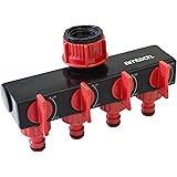 Amtech U2512 4-Way Shut Off Manifold