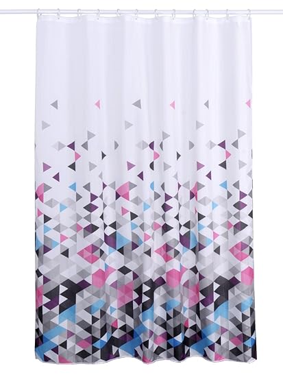 Obsessions Glam 100% Textile Polyester Shower Curtain 180 X 200 cm