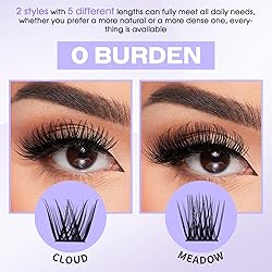 Lash Clusters Individual Lashes C/D Curl Cluster