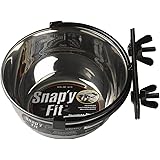MidWest Homes for Pets Snap'y Fit Stainless Steel Food Bowl / Pet Bowl, 10 oz. for Dogs, Cats, Small Animals