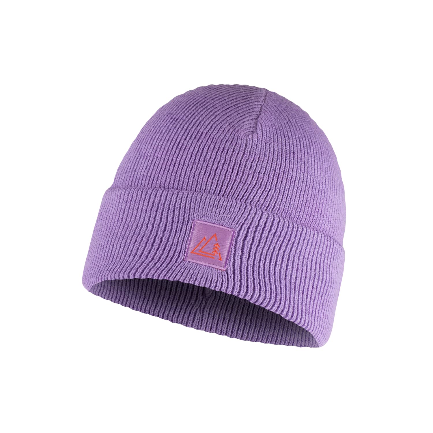 Buff Knitted Beanie FRINT Pansy Unisex One Size