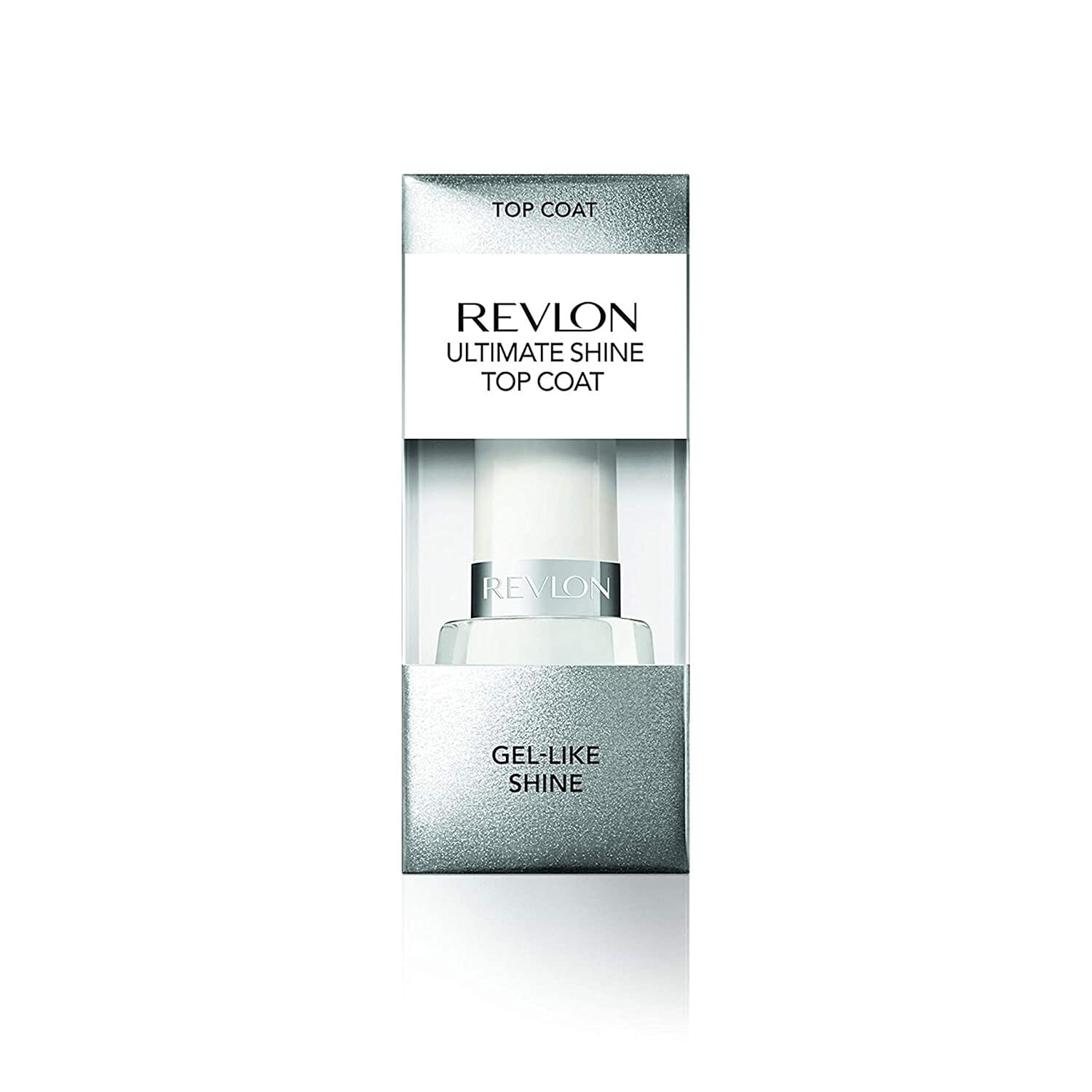 Revlon Multicare Base + Top Coat, 2 in 1 Nail Strengthener and Top Coat for Glossy Shine Finish, 0.5 oz : Beauty