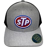 STP Vintage Trucker Hats Mesh Backing Snapback - Adjustable with Woven STP Patch