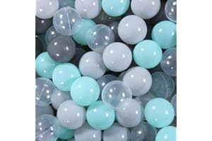 STARBOLO Ball Pit Balls - 100pcs Phthalate Free BPA Free Non-Toxic 2.16Inches Crush Proof Play Balls Play Tent Pool Playhouse Playpen Party Decoration (100 Balls)