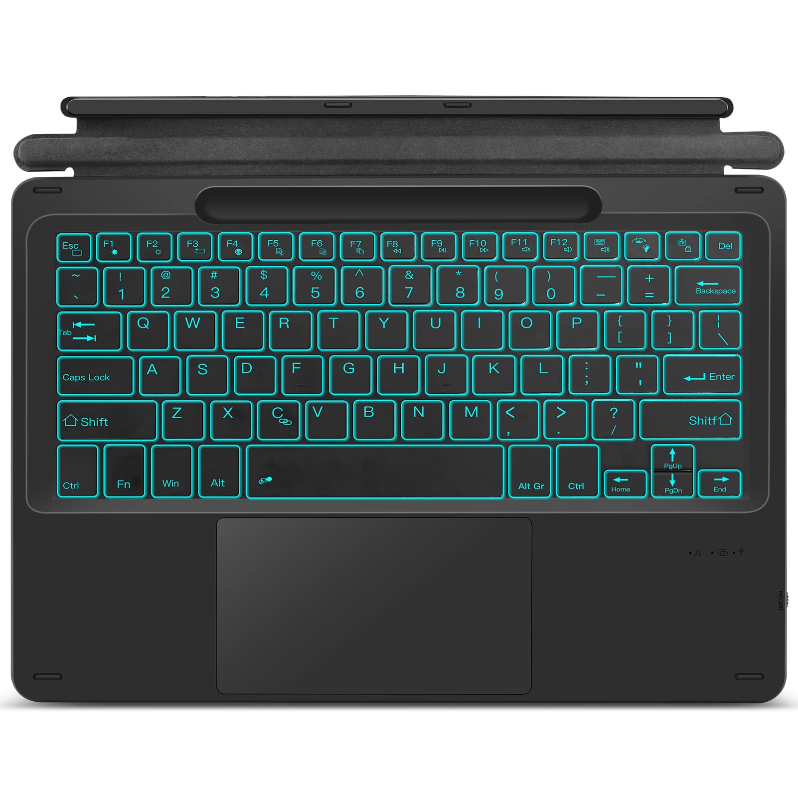 thumbnail image 2 of TECHGEAR Surface Pro Keyboard For Microsoft Surface Pro 11/10 / 9/8 / X Slim Wireless Bluetooth 2 of 9