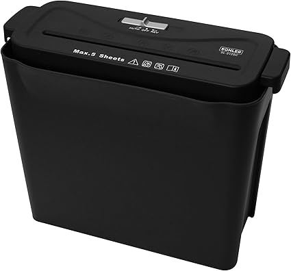 Sohler A4 Elektrischer Aktenvernichter Schredder Strip Cut Schreddern Karten Dokumente Grosse 8 Liter Abfalleimer Maschine Heimburo Sl 512sc Amazon De Kuche Haushalt