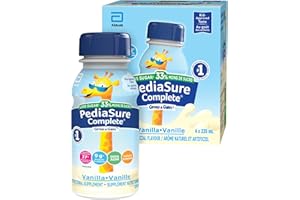 PediaSure Complete Reduced Sugar, 33% Less Sugar, Nutritional Supplement, 4 X 235 ml, Vanilla, 940 ml