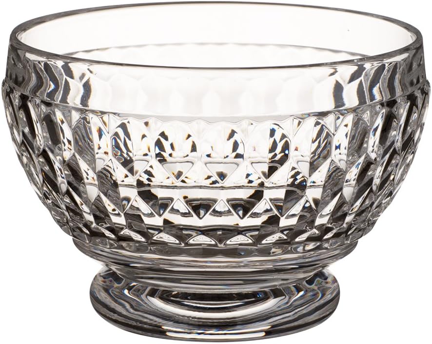 Villeroy & Boch Boston Glass Bowl Set of 4, Clear Mixed Drinkware Sets