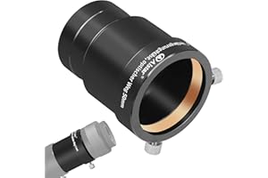 Alstar 2-Inch Telescope Eyepiece Extension Tube Adapter - Optical Length 50mm - With Standand 2-Inch Filter Threads