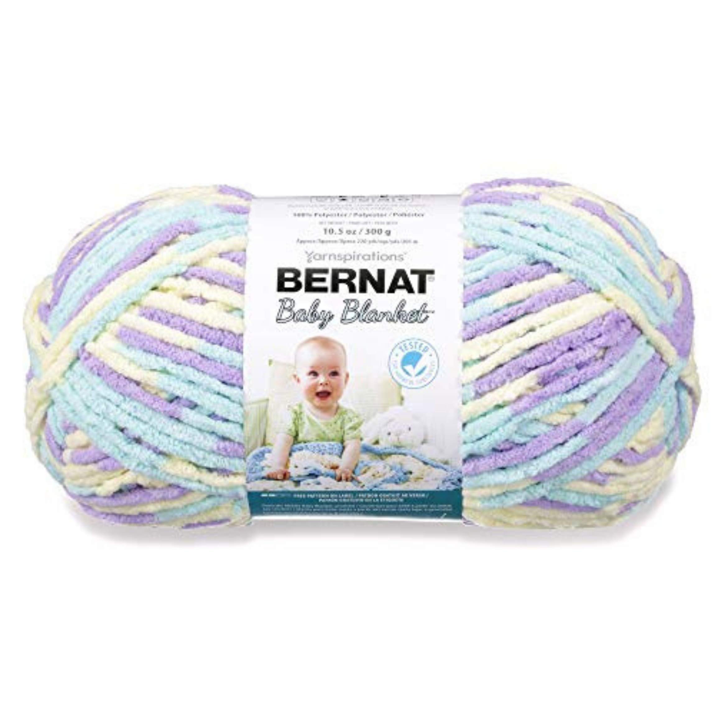 BERNAT BABY BLANKET 300G- EASTER EGG — image 1