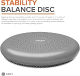 Structure Fitness Stability Balance Disc with Hand Pump Grey 150kg view 2
