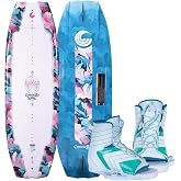 Connelly Wakeboard Package, Lotus 130cm w/ W's Optima - S/M (W's Size 3-6)