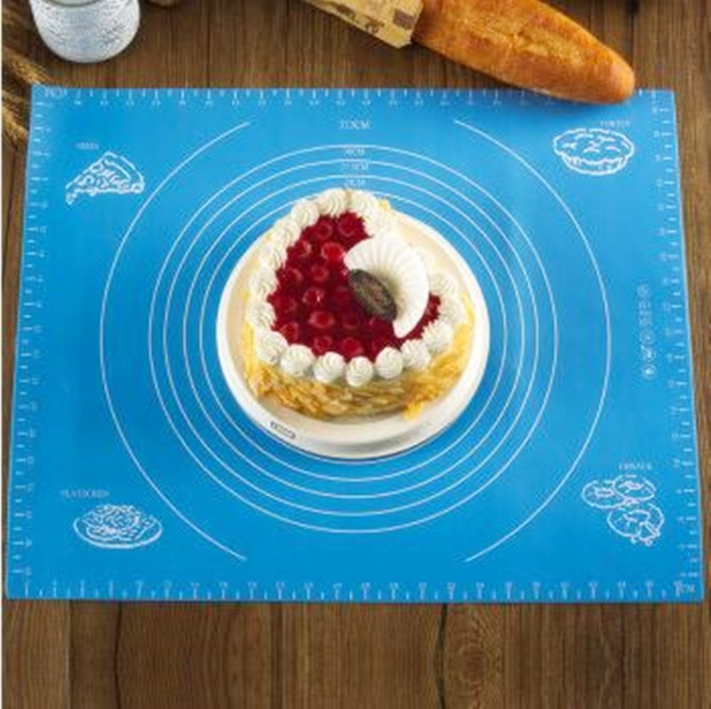 Nonstick Maße Fondant Teig Gebäck Backmatte Backmatte Bukm 50 * 40cm