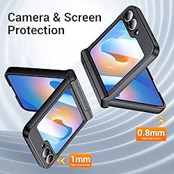 Temdan for Samsung Galaxy Z Flip 6 Case with