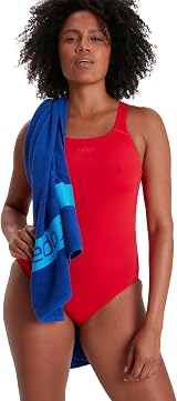 Speedo Women's Eco Endurance+ Medalist Swimsuit Athletic Fit Recycled Fabric
