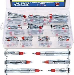 Amazon.com: Glarks 60Pcs Heavy Duty 1/8 inch 35/46/59mm Zinc Plated