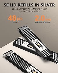 Nicpro 2mm Welder Mechanical Pencil Set with 48PCS